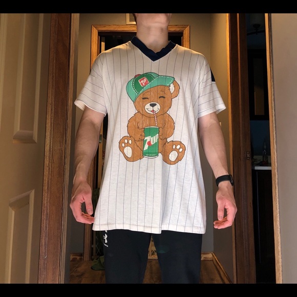Men’s vintage 1980’s 7 up jersey - Picture 4 of 4
